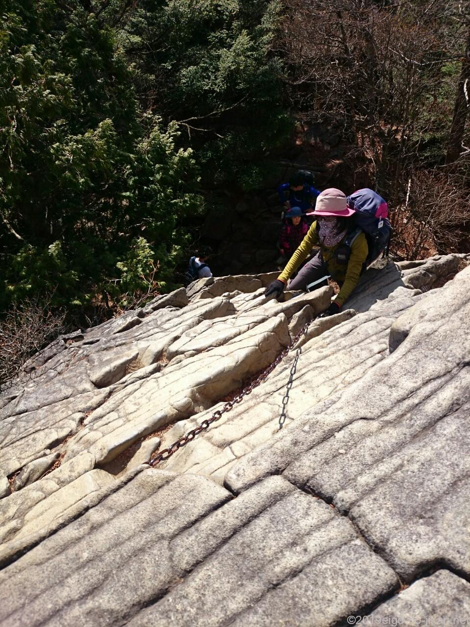 乾徳山 2019年11月16日 英語のじかん 山のじかん